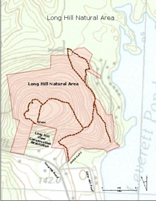 Long Hill Natural Area topo 2015