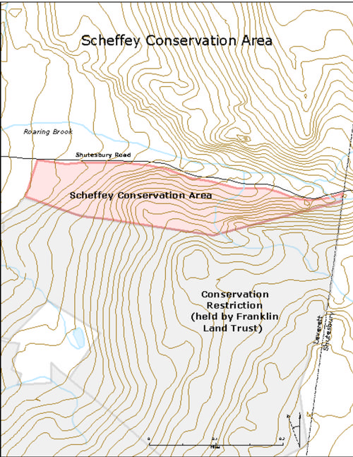 Scheffey Conservation Area contour 2015